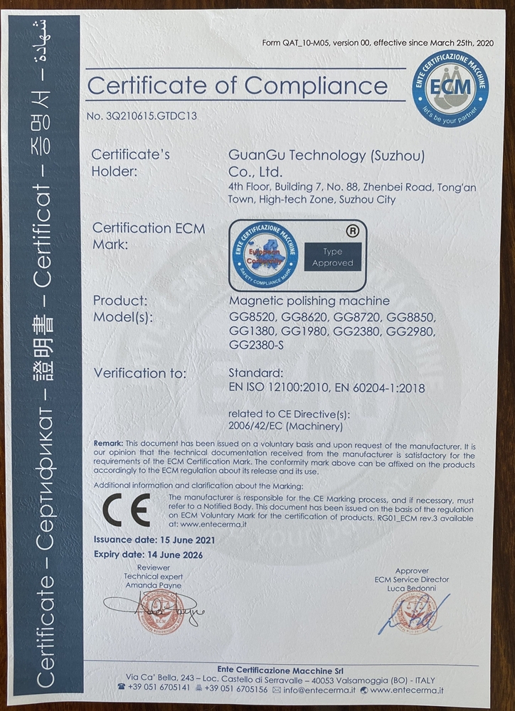 CE certificate