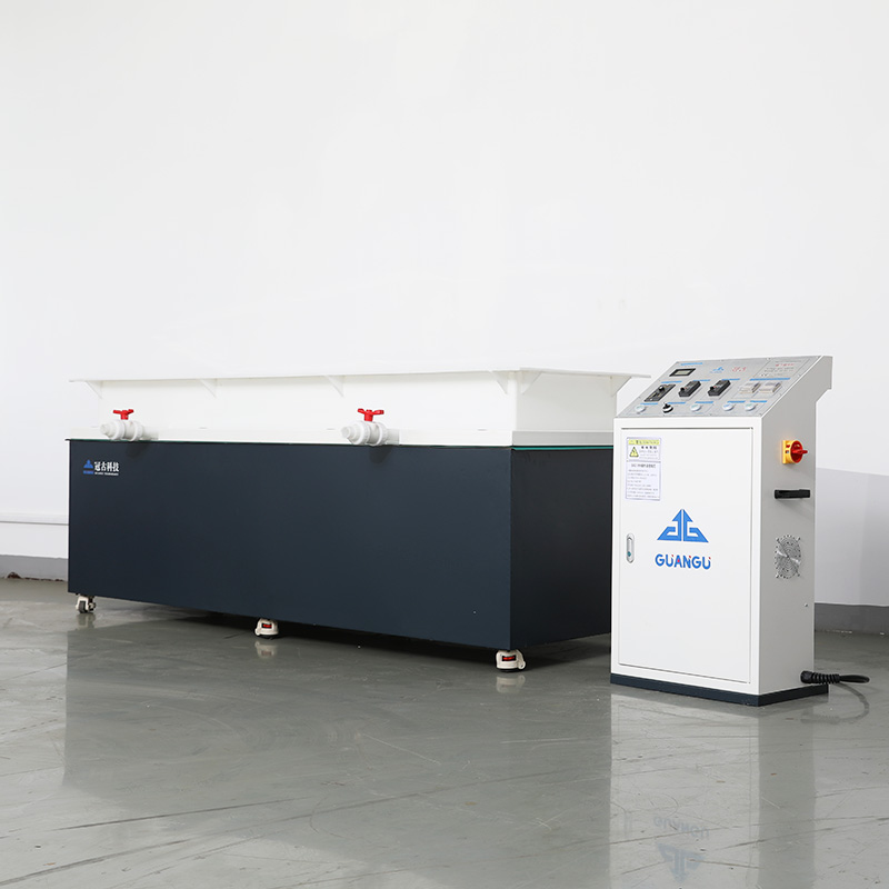 Large translational magnetic polishing machine
